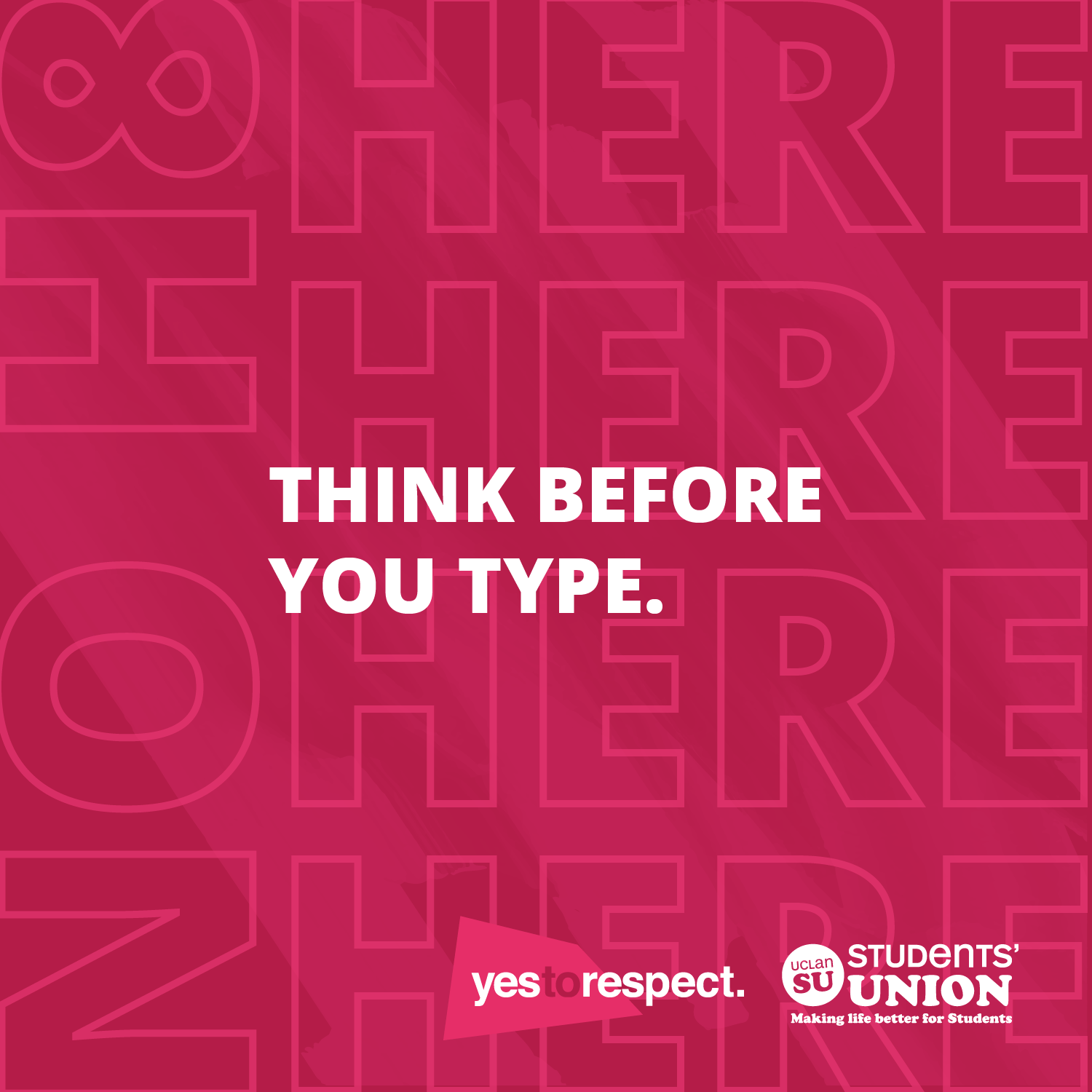 University of Central Lancashire - think before you type